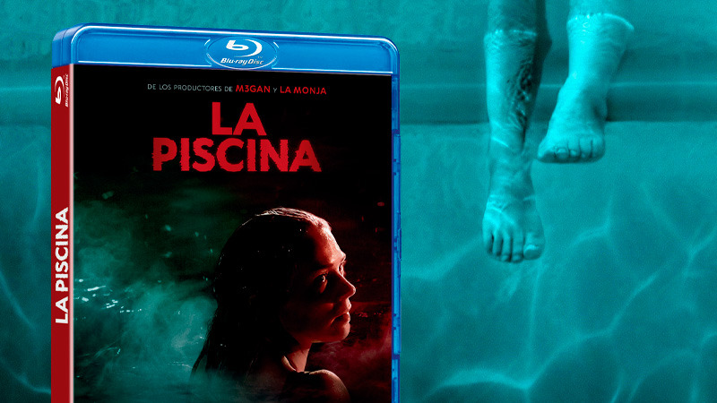 Blu-ray de La Piscina, película de terror de Blumhouse