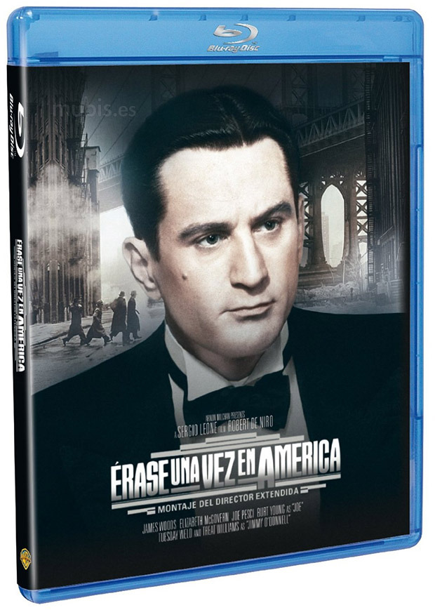 Anuncio oficial del Blu-ray de Érase una vez en América - Montaje del Director