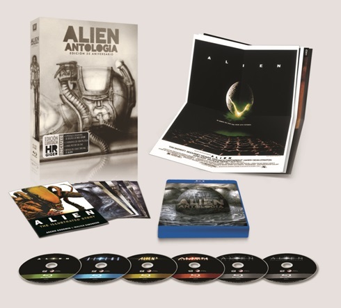 Dos nuevos packs con la antología de Alien en alta definición [actualizado]