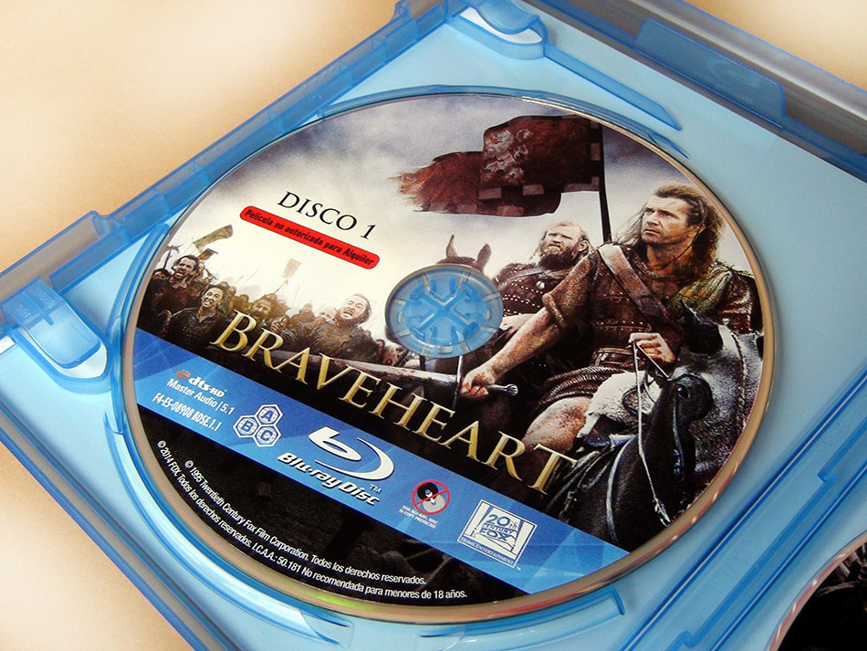 Fotografías de Braveheart edición coleccionista en Blu-ray 17
