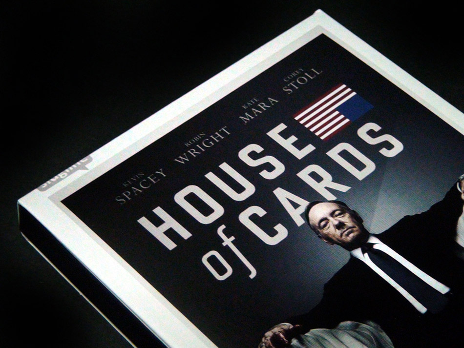 Fotografías del Digipak de House of Cards primera temporada en Blu-ray 3