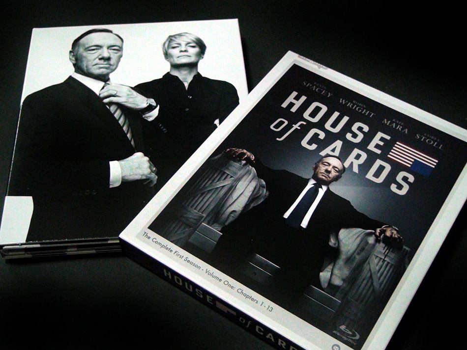 Fotografías del Digipak de House of Cards primera temporada en Blu-ray 11