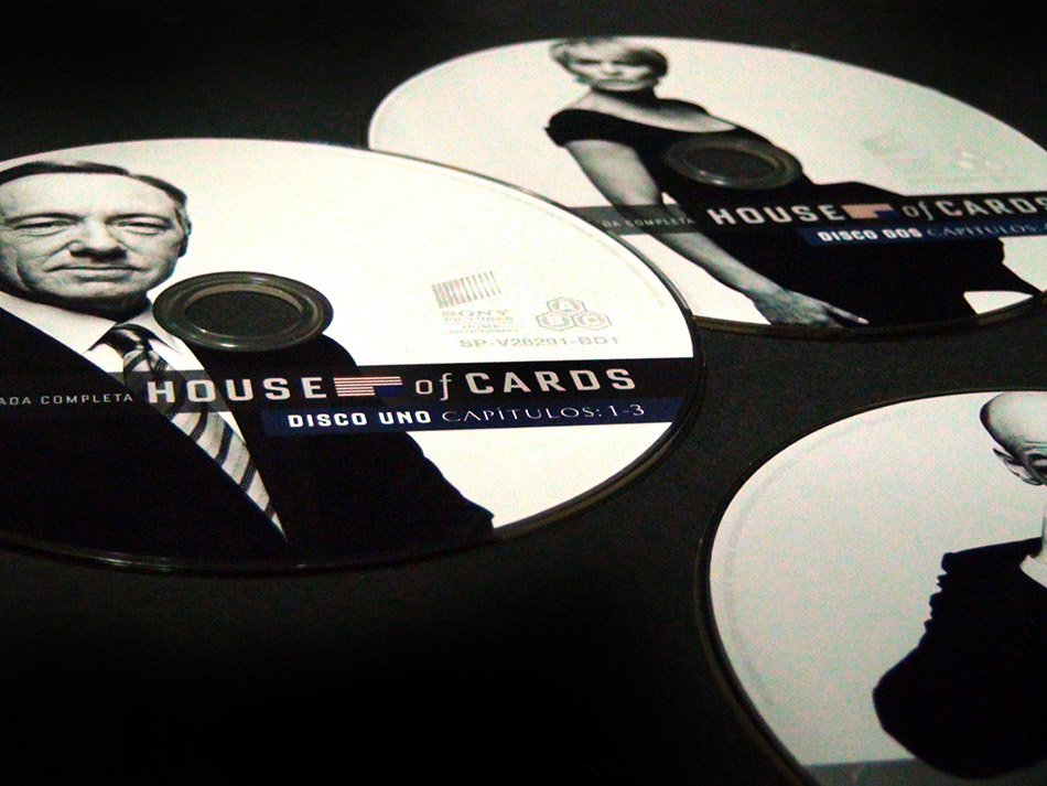 Fotografías del Digipak de House of Cards primera temporada en Blu-ray 19