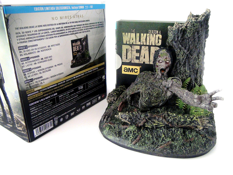 Fotografías de la edición coleccionista de The Walking Dead 4ª temporada en Blu-ray 7