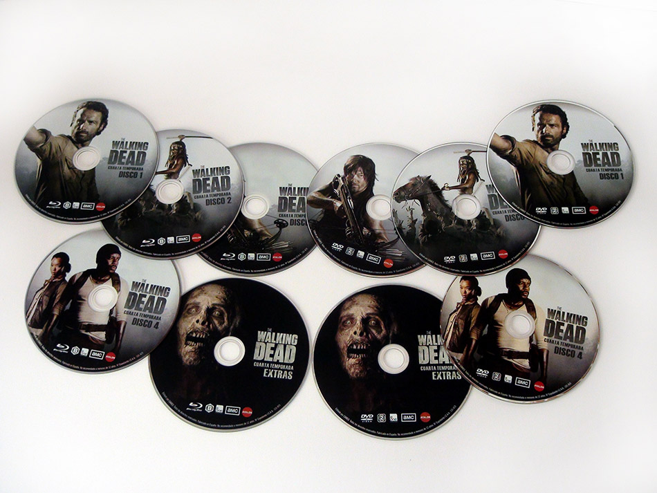 Fotografías de la edición coleccionista de The Walking Dead 4ª temporada en Blu-ray 29