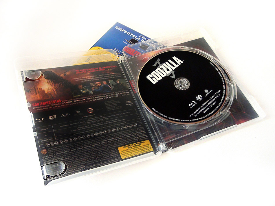 Reportaje fotográfico de Godzilla (2014) en Blu-ray 8