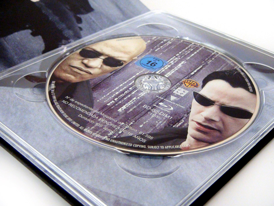 Fotografías del Digibook de Matrix en Blu-ray 14