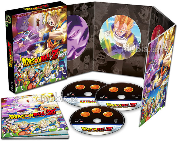 Todos los detalles de Dragon Ball Z: Battle of Gods en Blu-ray 2