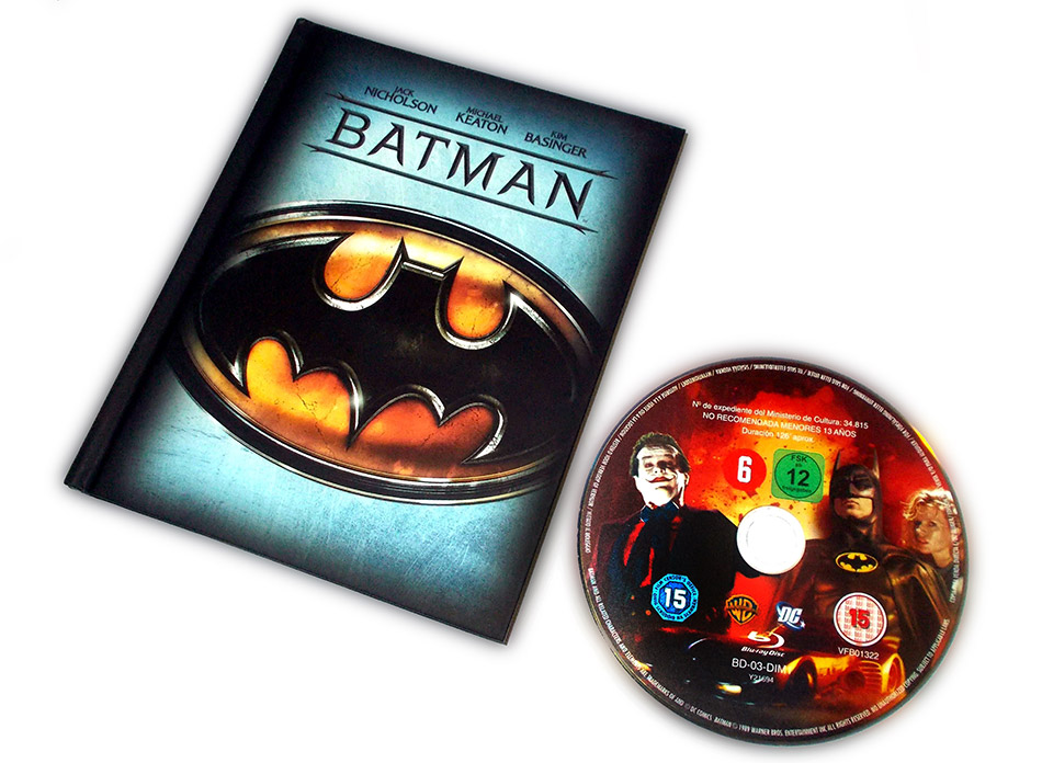 Fotografías del Digibook de Batman en Blu-ray 15