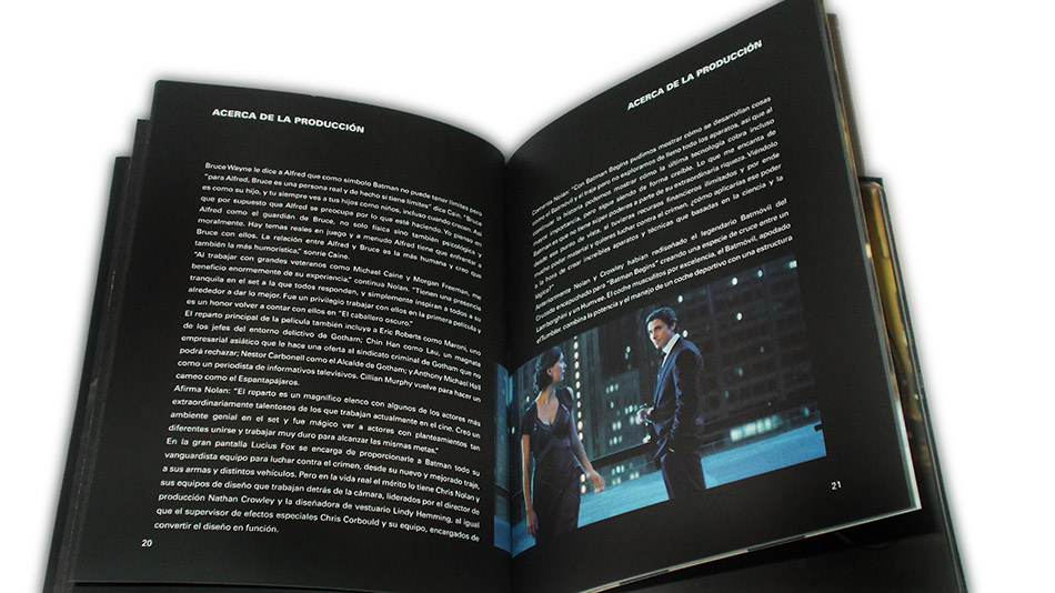 Fotografías del Digibook de El Caballero Oscuro en Blu-ray 8