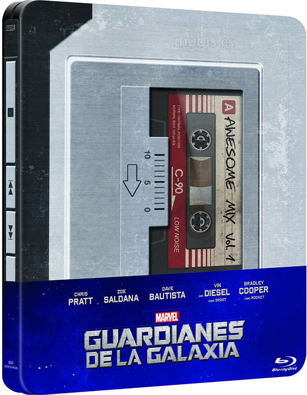 Guardianes de la Galaxia Blu-ray 3D, 2D y Steelbook para reservar