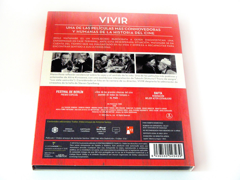Fotografías de Vivir en Blu-ray 8