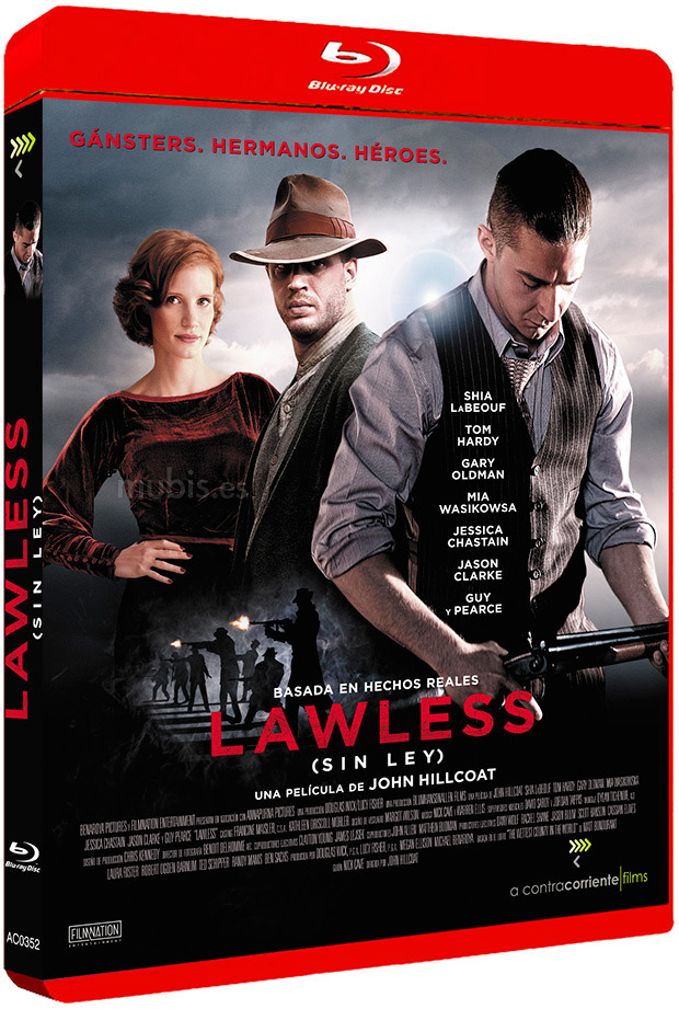 Detalles del Blu-ray de Lawless (Sin Ley)