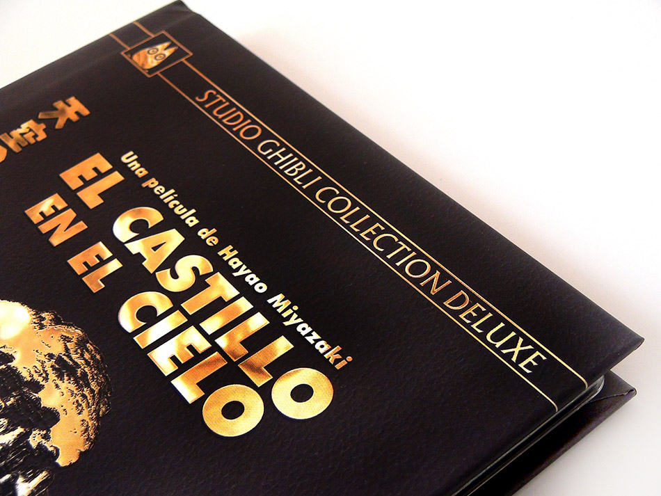 Fotografías de la edición Deluxe de El Castillo en el Cielo en Blu-ray