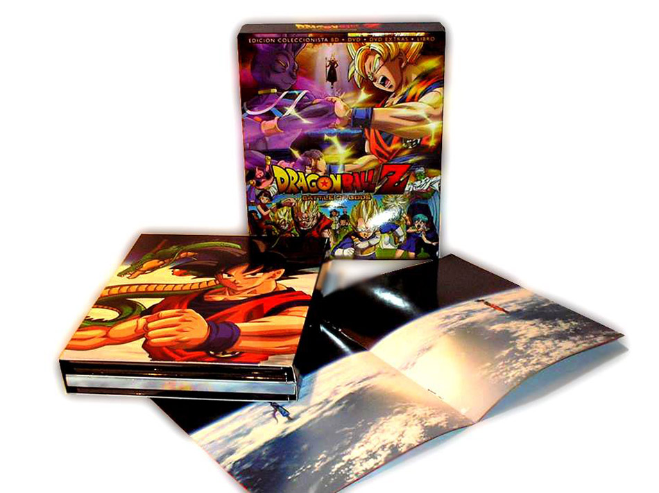 Fotografías de la edición limitada de Dragon Ball Z: Battle of Gods en Blu-ray  17