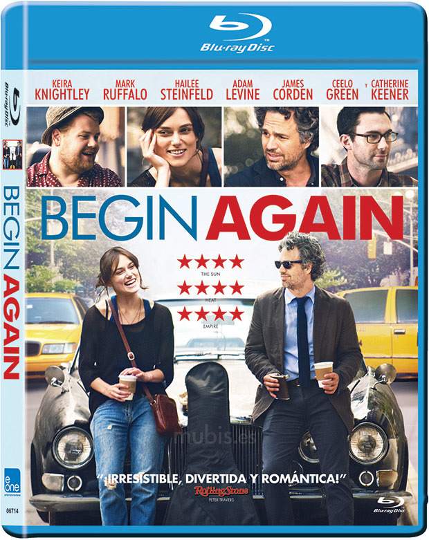 Detalles del Blu-ray de Begin Again