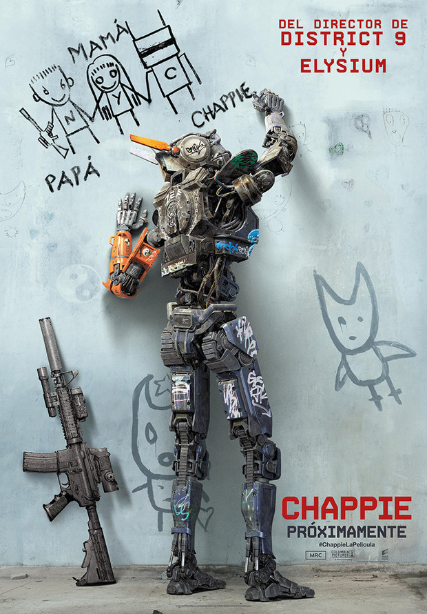 Primer teaser póster de Chappie para España e imágenes 2