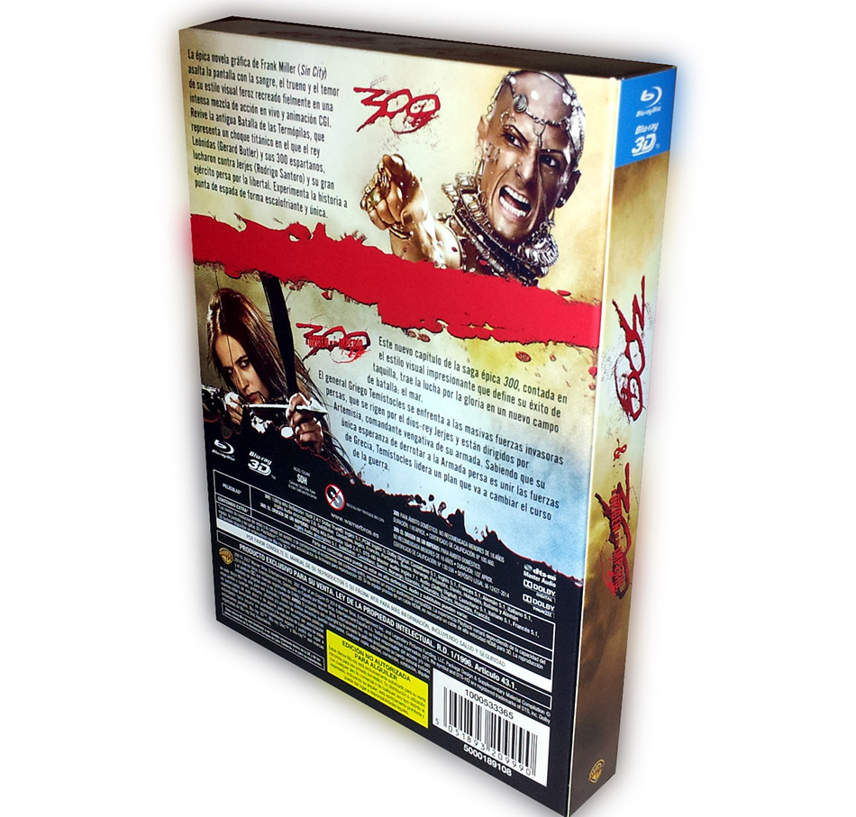 Fotografías de la colección 300 con Casco en Blu-ray 8