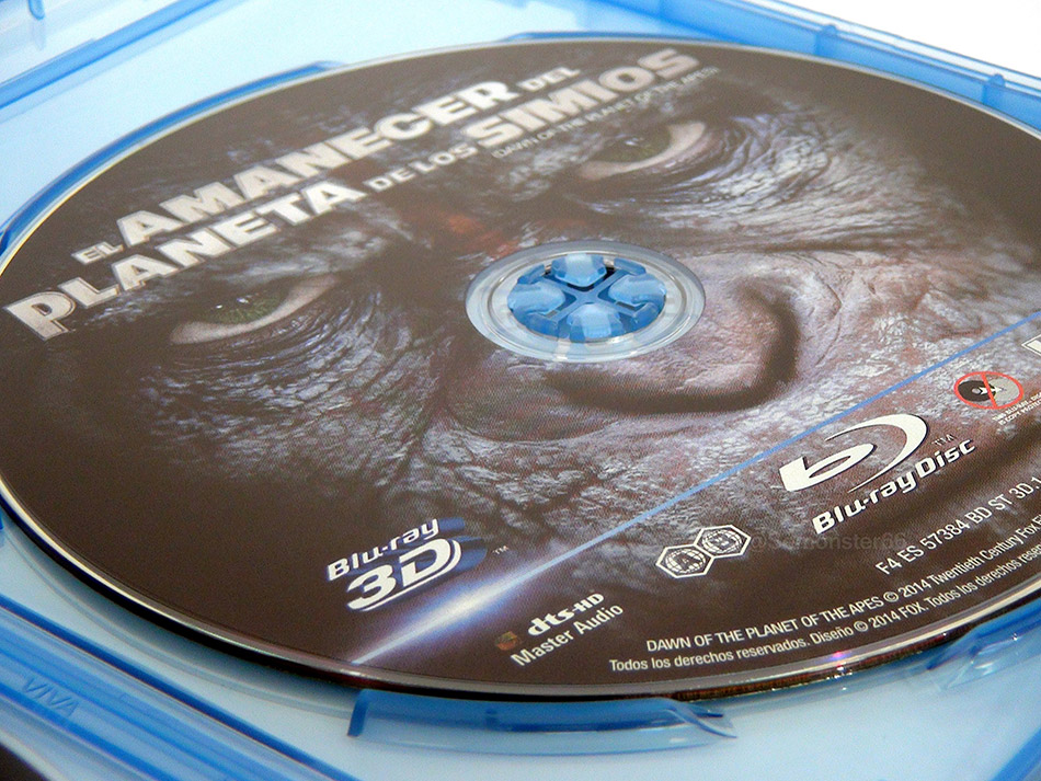 Fotografías de El Amanecer del Planeta de los Simios en Blu-ray 3D 13