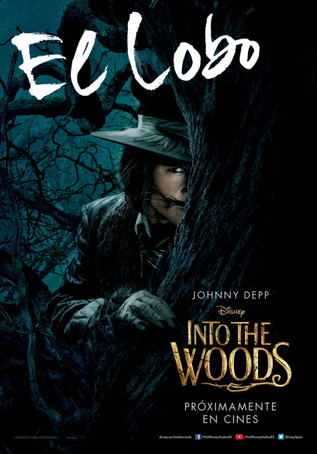 Carteles de personajes de Into the Woods 4