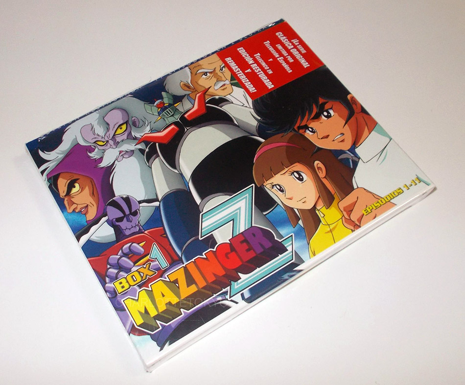 Fotografías del Box 1 de Mazinger Z en Blu-ray 1