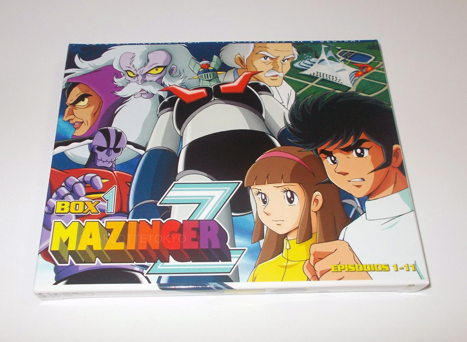Fotografías del Box 1 de Mazinger Z en Blu-ray 2