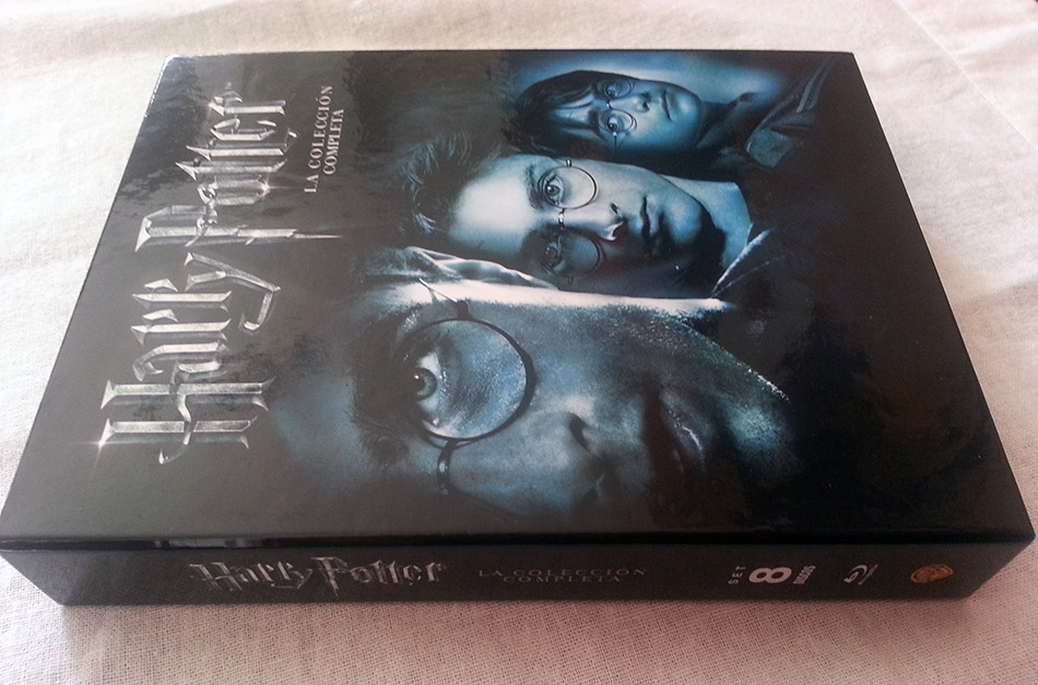 Fotografías de la Colección Harry Potter edición libro en Blu-ray 1