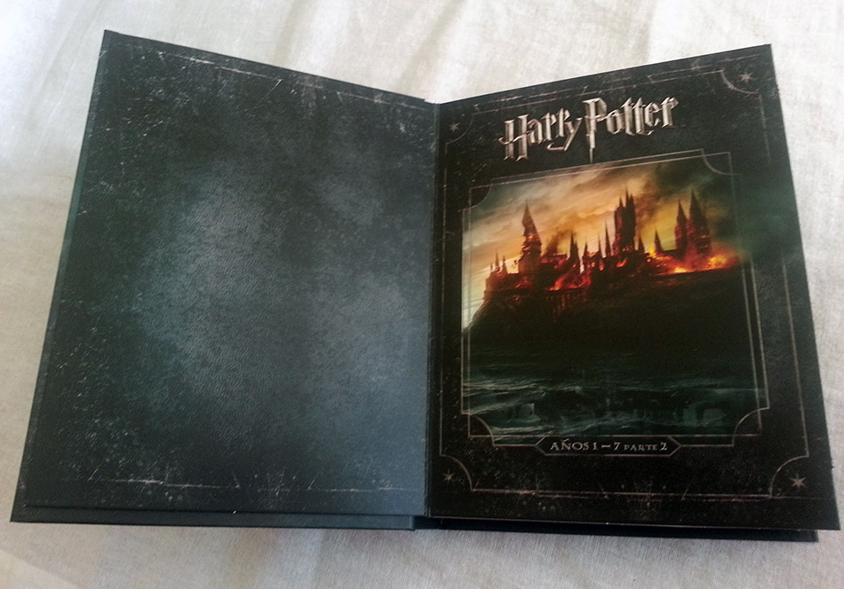 Fotografías de la Colección Harry Potter edición libro en Blu-ray 4