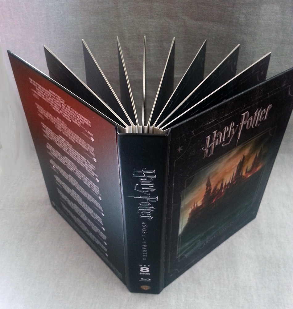 Fotografías de la Colección Harry Potter edición libro en Blu-ray 7