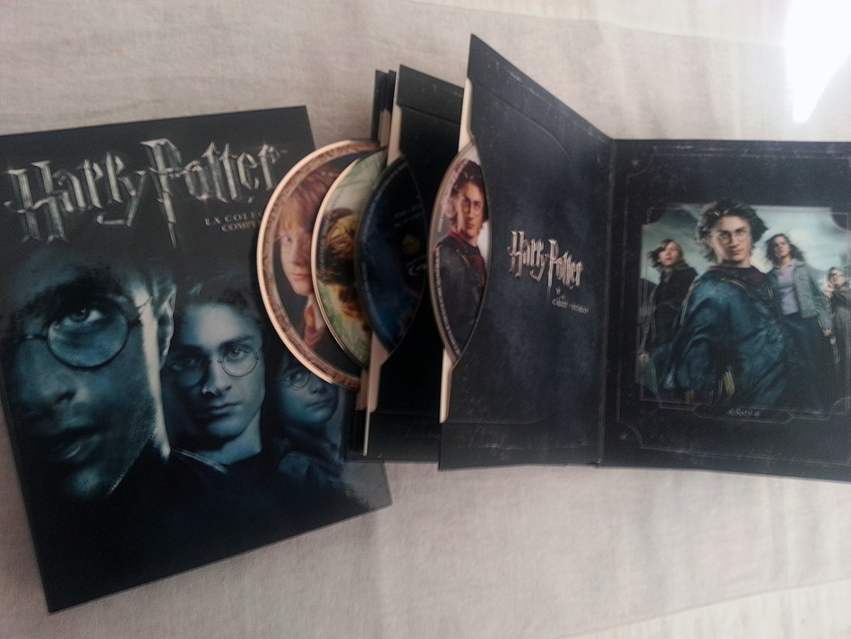 Fotografías de la Colección Harry Potter edición libro en Blu-ray 11