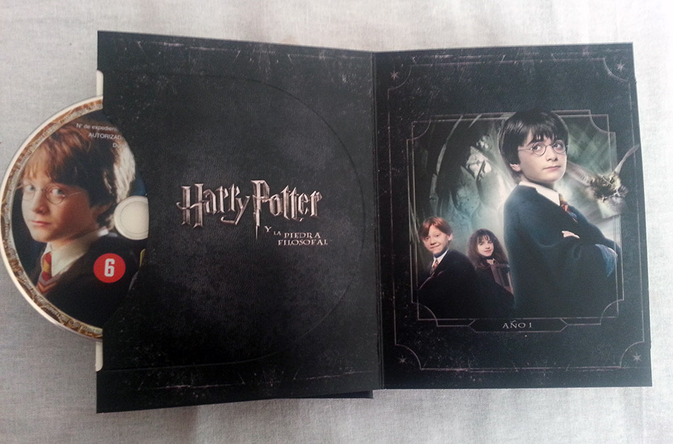 Fotografías de la Colección Harry Potter edición libro en Blu-ray 12