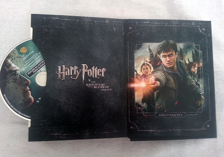 Fotografías de la Colección Harry Potter edición libro en Blu-ray 14