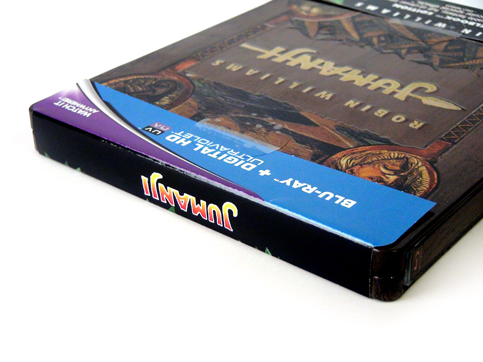 Fotografías del Steelbook de Jumanji en Blu-ray 6