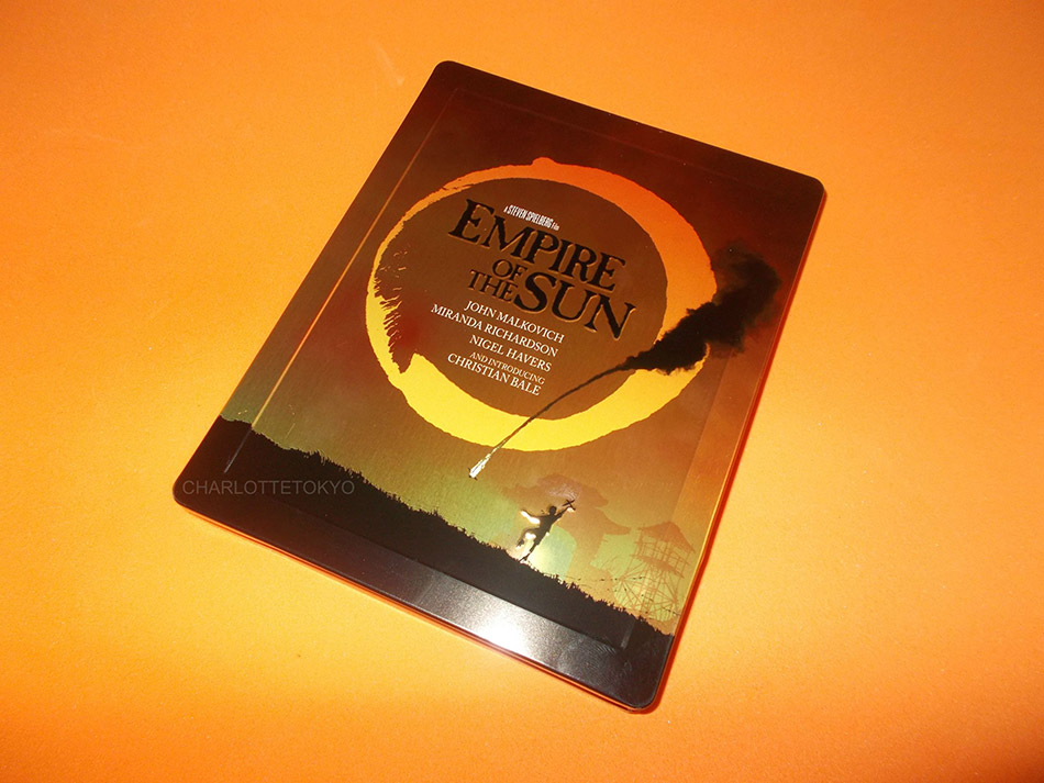 Fotografías del Steelbook de El Imperio del Sol en Blu-ray 4