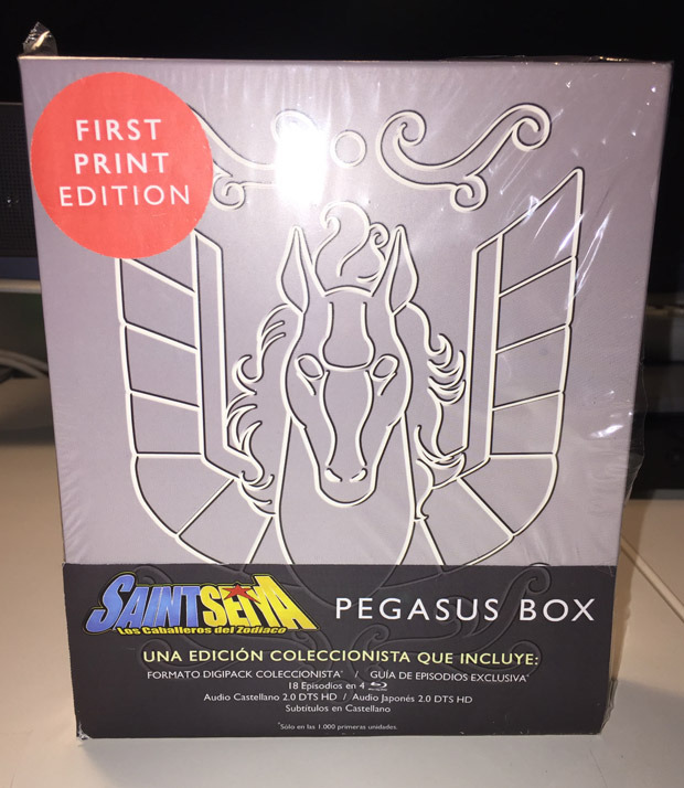 Detalles del Blu-ray de Los Caballeros del Zodiaco (Saint Seiya) - Pegasus Box Coleccionista