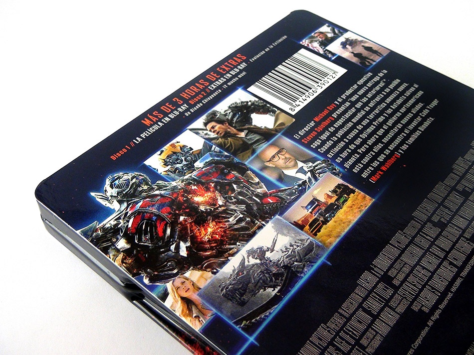 Fotografías del Steelbook de Transformers: La Era de la Extinción en Blu-ray 8