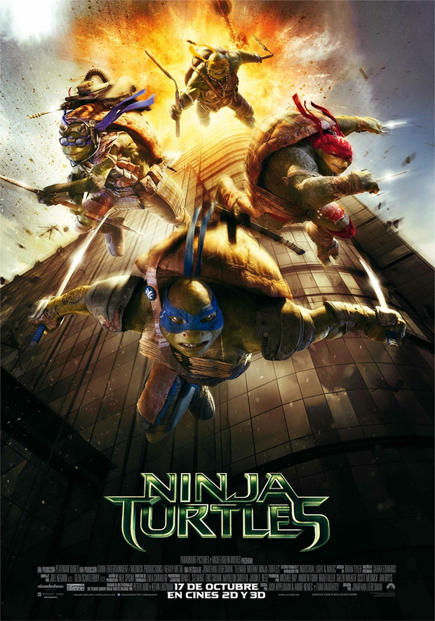Primeros detalles del Blu-ray de Ninja Turtles