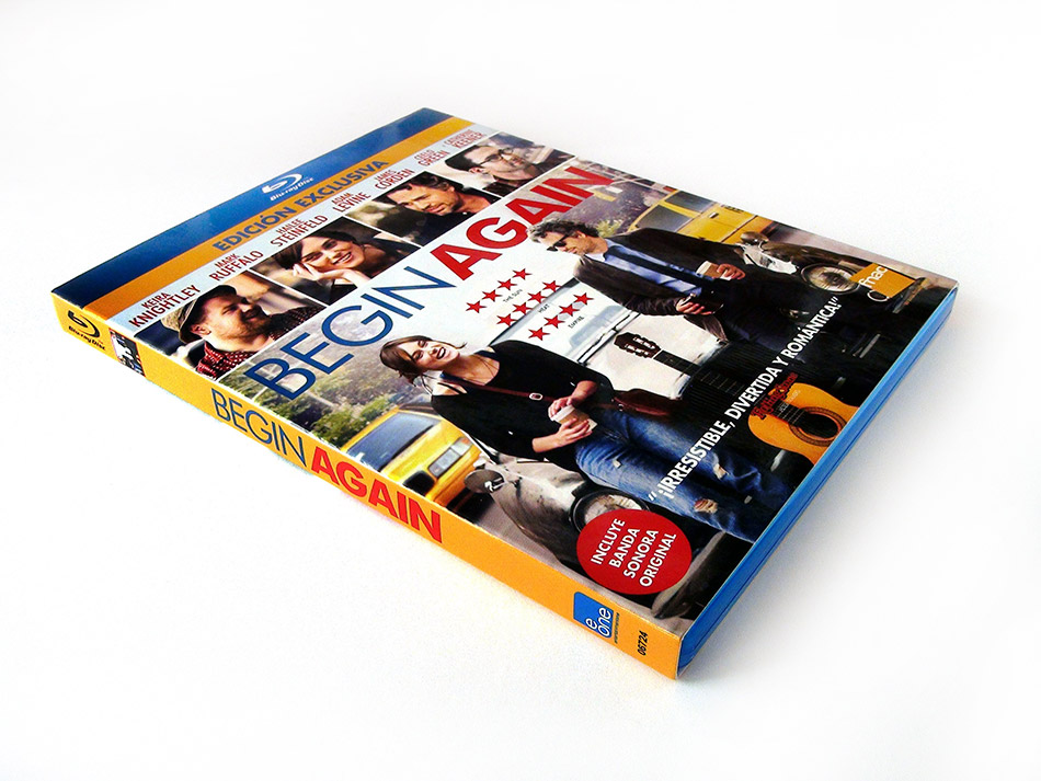 Fotografías de Begin Again con BSO en Blu-ray 1