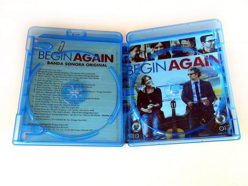 Fotografías de Begin Again con BSO en Blu-ray 12