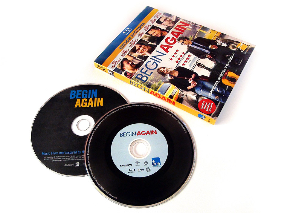 Fotografías de Begin Again con BSO en Blu-ray 14