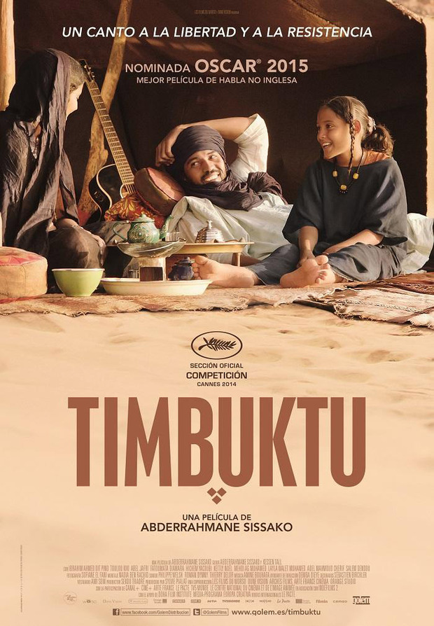 Cartel y tráiler de Timbuktu, nominada al Oscar 2
