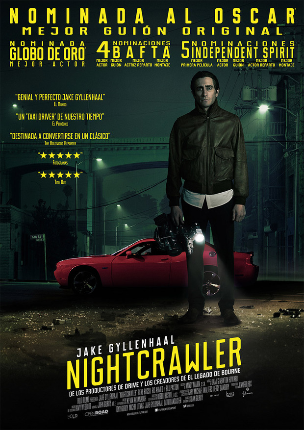 Tráiler de Nightcrawler con Jake Gyllenhaal en castellano 2