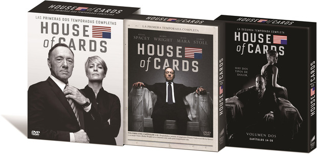 Detalles de la caja de House of Cards - Segunda Temporada en Blu-ray