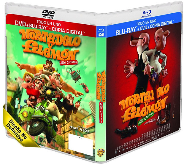 Primeros detalles del Blu-ray de Mortadelo y Filemón contra Jimmy el Cachondo