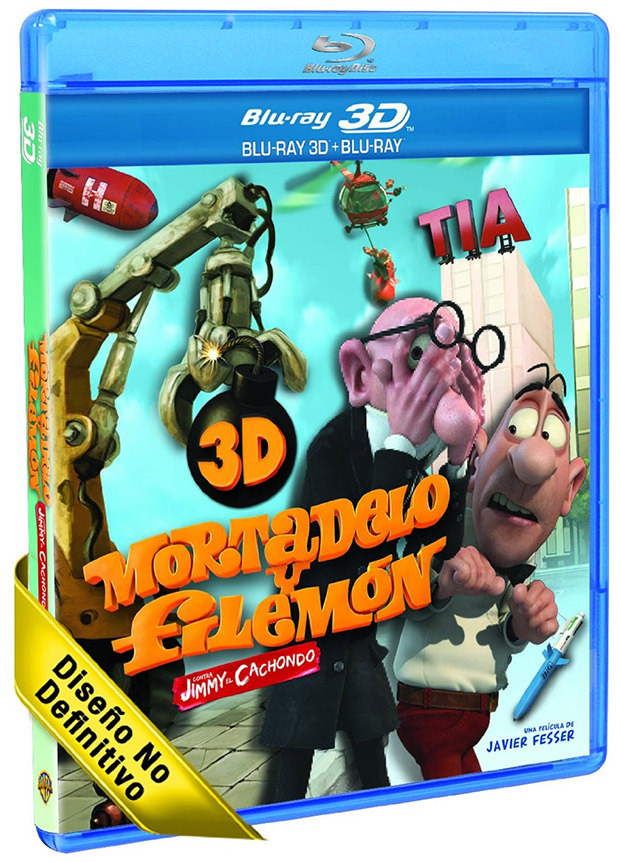 Primeros detalles del Blu-ray de Mortadelo y Filemón contra Jimmy el Cachondo