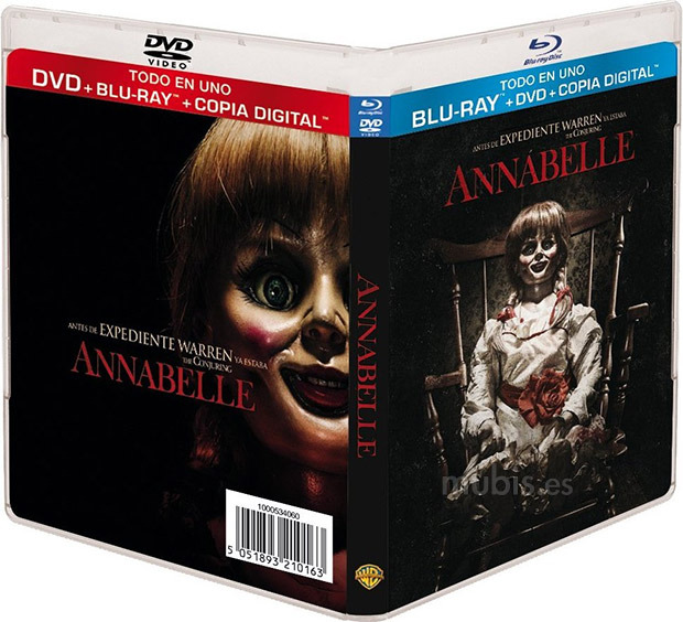 Detalles del Blu-ray de Annabelle