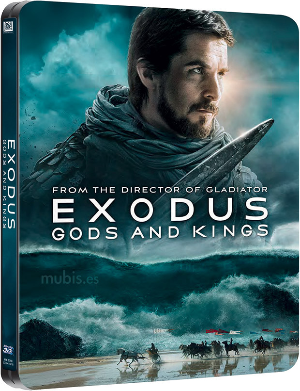 Exodus: Dioses y Reyes en Blu-ray 3D, 2D y Steelbook