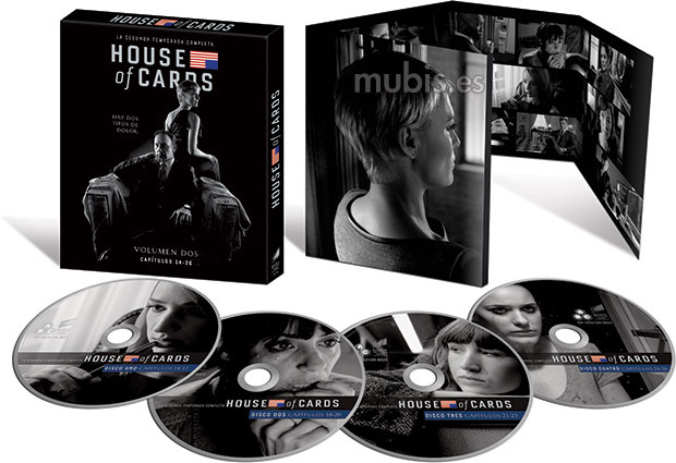 Más información de House of Cards - Segunda Temporada en Blu-ray