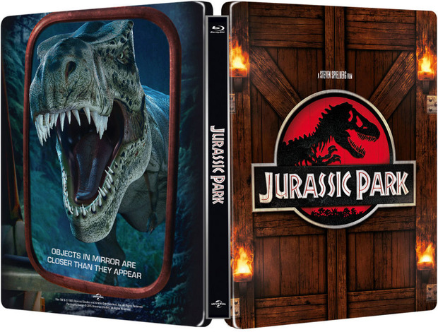 Reservas abiertas para el Steelbook de Jurassic Park exclusivo de Zavvi 3