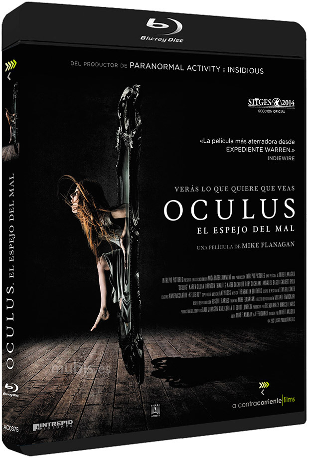 Desvelada la carátula del Blu-ray de Oculus. El espejo del Mal